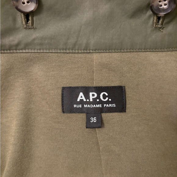 A.P..C Waxed Cotton Jacket - Picture 4 of 5